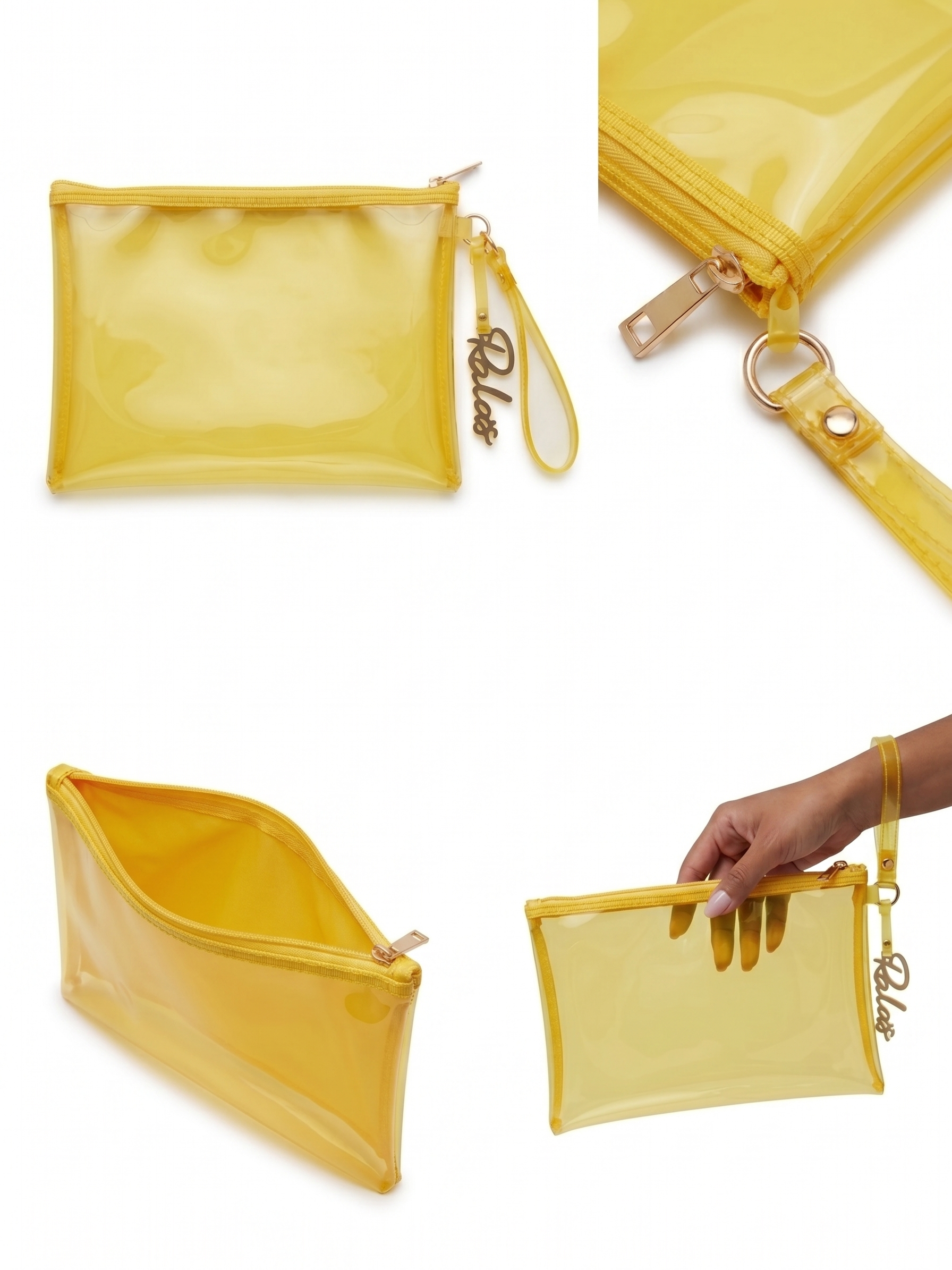 Translucent Wristlet Pouch