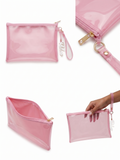 Translucent Wristlet Pouch