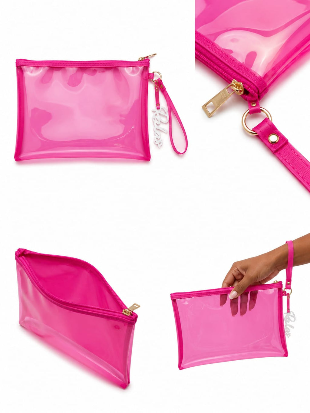 Translucent Wristlet Pouch